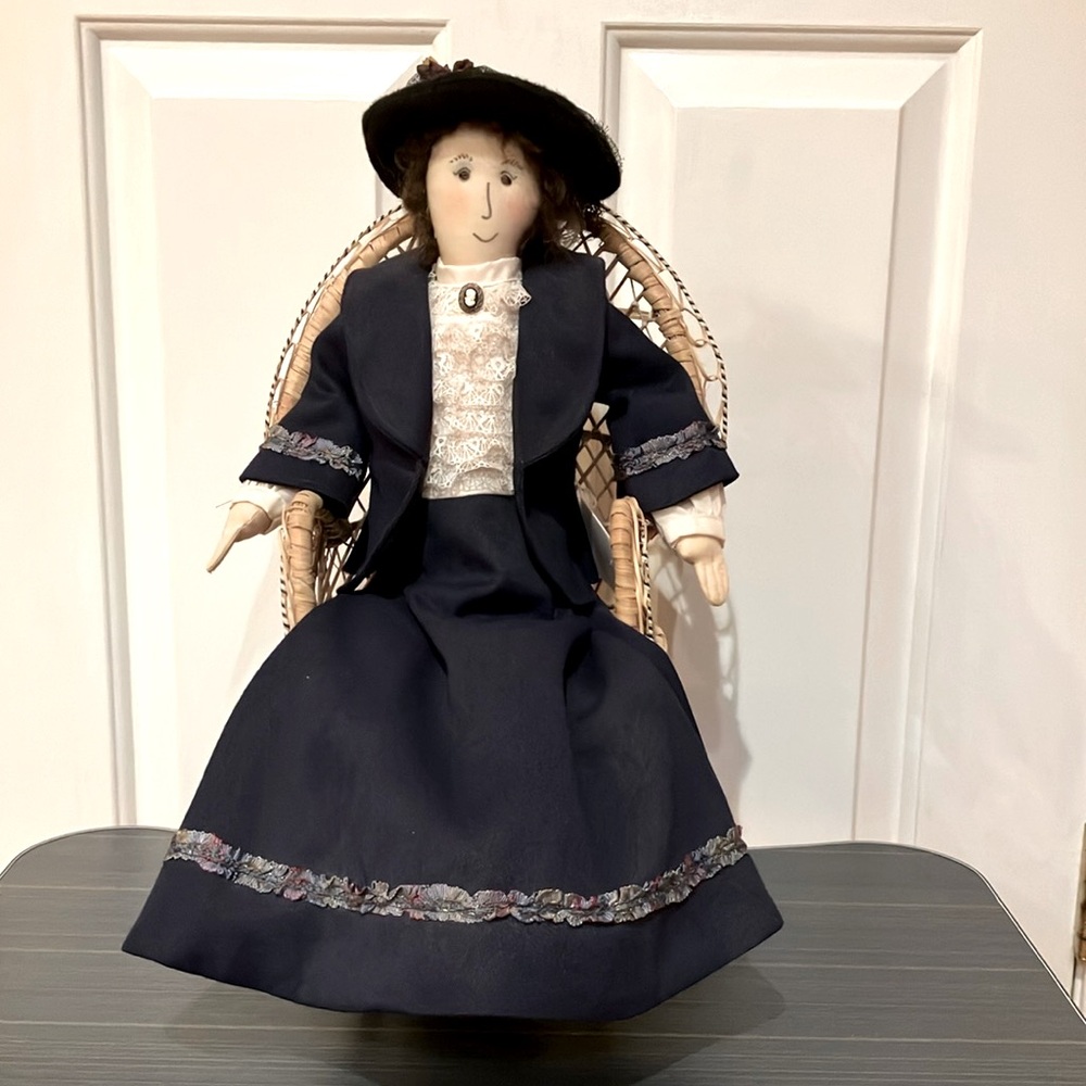 Handcrafted Theo’s Character Doll (Jo from Little Women)